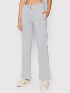Spodnie sportowe damskie - Calvin Klein Jeans Spodnie dresowe J20J217293 Szary Relaxed Fit - grafika 1
