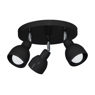 Milagro Lampa sufitowa PIK BLACK 3xE27 MLP9687 - Lampy sufitowe - miniaturka - grafika 2
