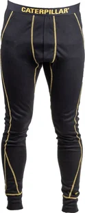 Men's thermal pants CAT, insulated, black, size 2XL - Bielizna sportowa męska - miniaturka - grafika 1