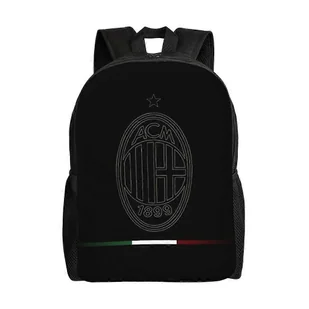 AC Milan Casual przenośny męski plecak o dużej pojemności, torba gimnazjalna-XTYD12411 - Torebki damskie - miniaturka - grafika 1