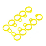 Akcesoria do słuchawek - Gumki uszka sportowe do słuchawek SONY Linkbuds WF-L900 żółte - miniaturka - grafika 1