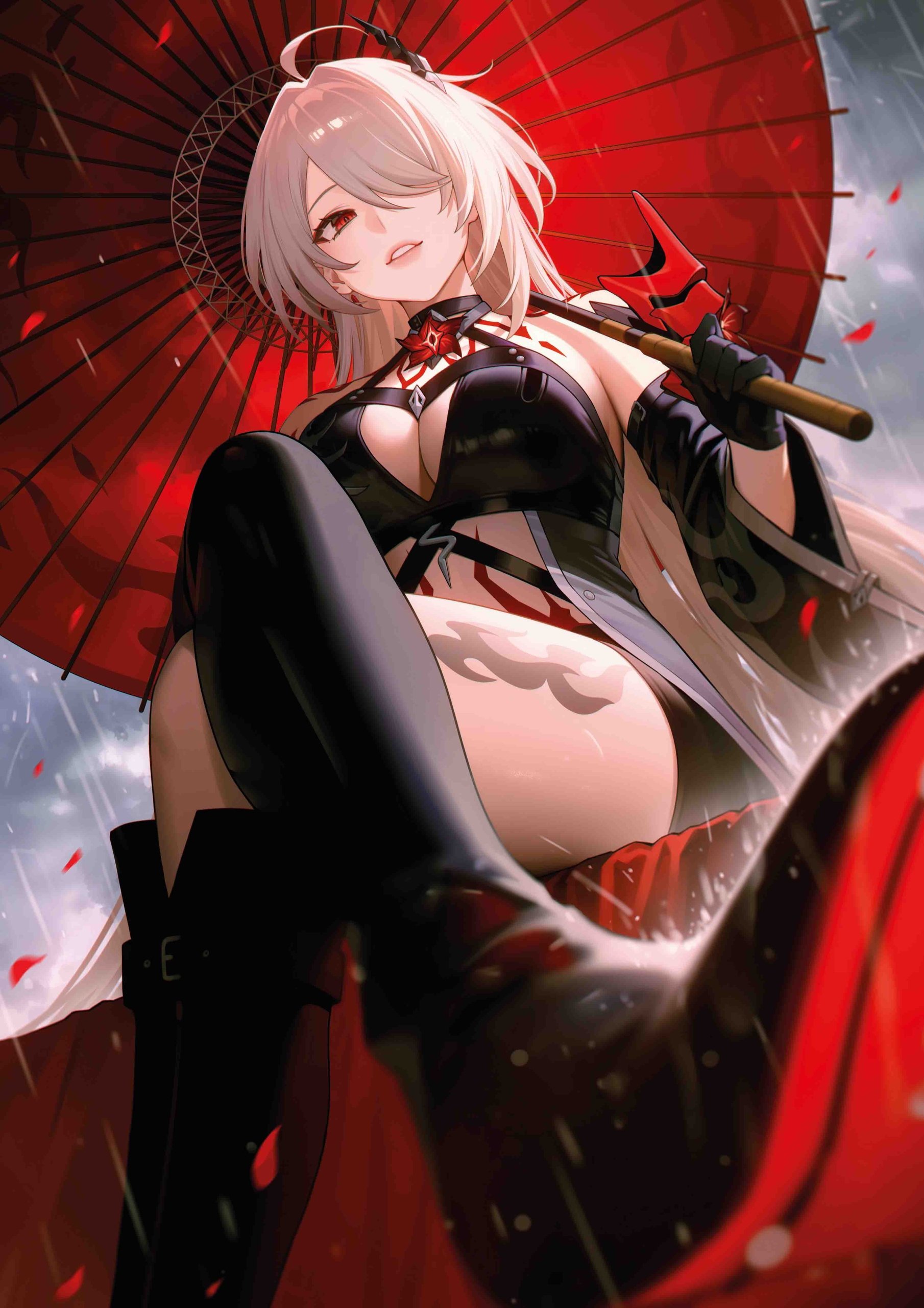Plakat A3 Honkai Star Rail Hsr Anime Gra Acheron Raiden Bosenmori Mei