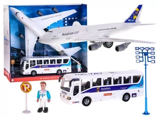 Jokomisiada, Ogromny Samolot Autobus Światło Dźwięk Lotnisko - Samoloty i helikoptery - miniaturka - grafika 1