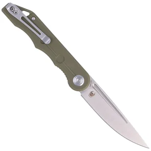 Nóż składany Kubey Mizo, Green G10, Satin 14C28N by Tiguass (KU2101D) - Noże - miniaturka - grafika 3