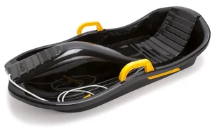 SANKI bobslej z hamulcami black 84 cm de luxe - Sanki i ślizgacze - miniaturka - grafika 1