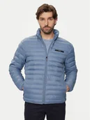 Kurtki męskie - Calvin Klein Kurtka puchowa K10K113474 Granatowy Regular Fit - miniaturka - grafika 1