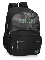 Plecaki - Pepe Jeans Plecak w kolorze czarnym z kółkami - 32 x 45 x 16 cm - miniaturka - grafika 1