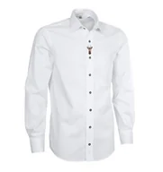 Koszule męskie - Koszula męska bawełniana Tagart Koziołek biała M - miniaturka - grafika 1