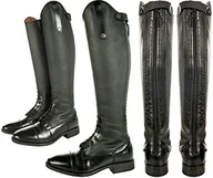 Moda i Uroda OUTLET - HKM Sevilla buty jeździeckie 9100 czarne 41 standardowa długość/szerokość 9100 41 EU - miniaturka - grafika 1