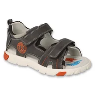 Buty dla dziewczynek - Befado obuwie dziecięce 170X101 szare - miniaturka - grafika 1