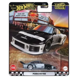 Hot Wheels Premium Boulevard Samochodzik Autko Pojazd 1:64 116 Porsche 935 3+ - Samochody i pojazdy dla dzieci - miniaturka - grafika 1