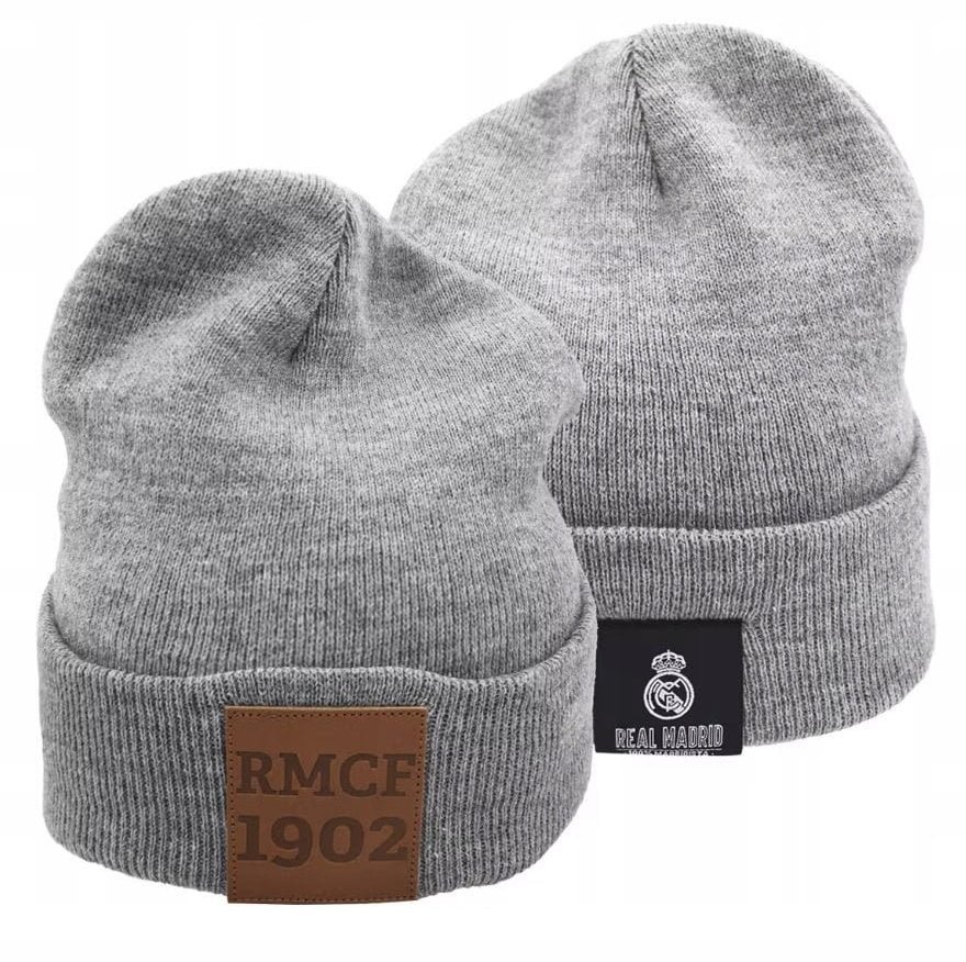 Czapka zimowa kibica dla Dorosłych 56 REAL MADRYT oficjalny licencjonowany