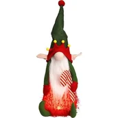 Ozdoby bożonarodzeniowe - HOME & STYLING COLLE, FIGURKA DEKORACYJNA PLUSZOWA ELF LED WYS 51CM - miniaturka - grafika 1