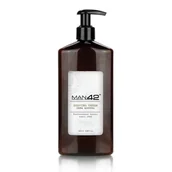 Kosmetyki do golenia - MAN42 Shaving Cream, krem do golenia, 400ml - miniaturka - grafika 1