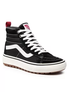 Trampki damskie - Vans Sneakersy Sk8-Hi Mte-1 VN0A5HZY6BT1 Czarny - grafika 1