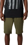 Spodenki męskie - spodenki męskie FOX ESSEX TECH 21 SHORTS Olive Green - miniaturka - grafika 1