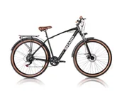 Rowery elektryczne - Sharp BK-DM032-EB Czarny - miniaturka - grafika 1