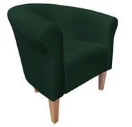 Fotele - ATOS Fotel Milo D6 zielony nogi 20 buk - miniaturka - grafika 1