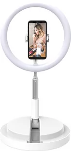 Składana Lampa Pierścieniowa Invisilight 11" - Digipower - Selfie stick - miniaturka - grafika 1