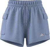 Spodenki damskie - adidas Damskie Essentials Małe Logo French Terry Cargo szorty - miniaturka - grafika 1