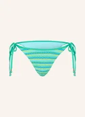 Stroje kąpielowe - Seafolly Dół Od Bikini Brazylijskiego Calypso beige - SEAFOLLY - miniaturka - grafika 1