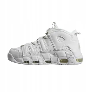 Buty męskie sneakersy sportowe Nike Air More Uptempo '96 Triple White Białe - Sneakersy męskie - miniaturka - grafika 1