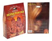 Farby do włosów i szampony koloryzujące - Song Of India, Henna Naturalna + Zestaw Do Mehandi, Stożek Aplikacji, Olejek, Szablony, Rękawiczki, 100 g - miniaturka - grafika 1