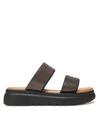 Klapki i japonki damskie - Clara Barson Klapki H3T9409-1 Czarny - miniaturka - grafika 1