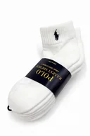 Skarpetki męskie - Skarpety POLO RALPH LAUREN rozmiar 36-40 6 par białe (10335) - miniaturka - grafika 1
