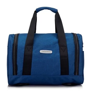 Torby podróżne - WITTCHEN Office kolekcja torba podróżna, torba treningowa, praktyczna i wielofunkcyjna, niebieski, Kleine Tasche, Mała torba - grafika 1