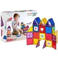 Klocki - Klocki magnetyczne PLAYMAGS 158 - miniaturka - grafika 1