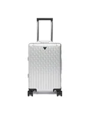 Nerki - Guess Walizka kabinowa Trunkshow TWHB98 77983 Srebrny - miniaturka - grafika 1