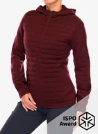 Kurtki damskie - Kurtka hybrydowa damska Icebreaker ZoneKnit Insulated LS Zip Hoodie - es - miniaturka - grafika 1