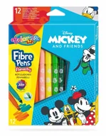 Długopisy - Flamastry Colorino Kids 12 kolorów Mickey - PATIO - miniaturka - grafika 1