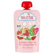 Soki i napoje niegazowane - FRUCHTBAR Ekologiczny mus owocowy z ziarnami powyżej 6 miesiąca 100 g - miniaturka - grafika 1