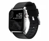 Akcesoria do smartwatchy - Nomad Active Strap Pro Apple Watch 49/45/44/42mm black/silver - miniaturka - grafika 1