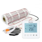 Ogrzewanie podłogowe - Warmtec Mata grzejna + regulator temperatury + akcesoria Kompletny zestaw DS2-60/PRT-01 6,0 m2 170W/m2) Wi-Fi PROMOCJA! - miniaturka - grafika 1