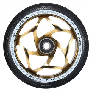 Blunt Tri Bearing 120mm x 30mm kółko do hulajnogi wyczynowej | Gold Black - Akcesoria do skatingu - miniaturka - grafika 1