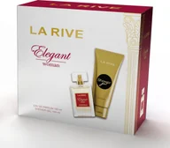 Kosmetyki do kąpieli - La Rive LA RIVE Woman Zestaw prezentowy Elegant woda toaletowa 100 ml + żel pod prysznic 100 ml - miniaturka - grafika 1