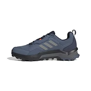 adidas Buty trekkingowe Terrex Ax4 unisex, Wonder Steel Grey Impulse Orange, 41 1/3 EU - Buty trekkingowe damskie - miniaturka - grafika 1