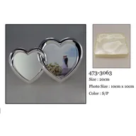 Ramki na zdjęcia - Summer P., Podwójna Ramka Na Zdjęcie My-Serca Dwa - miniaturka - grafika 1