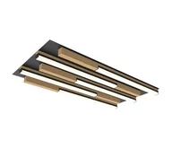 Lampy sufitowe - Wofi 9031-506S - LED Plafon ściemnialny PALERMO LED/34W/230V drewno - miniaturka - grafika 1