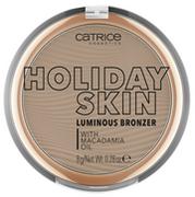 Bronzery i konturowanie twarzy - Catrice Catrice - HOLIDAY SKIN LUMINOUS BRONZER - Wodoodporny puder brązujący - 8 g - 010 SUMMER IN THE CITY - miniaturka - grafika 1