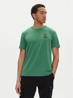 Koszulki męskie - Fila T-Shirt Lennik FAM0883 Zielony Regular Fit - miniaturka - grafika 1