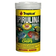 Pokarm dla ryb - Pokarm dla ryb Super Spirulina Forte Chips 100 ml / 52 g Tropical - miniaturka - grafika 1