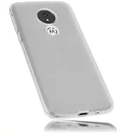 Etui i futerały do telefonów - mumbi Etui kompatybilne z Motorola Moto G7 Power etui na telefon komórkowy, przezroczyste, białe - miniaturka - grafika 1
