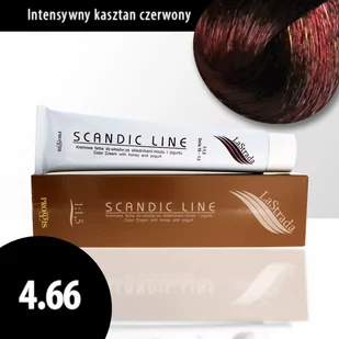 SCANDIC Line Profis lastrada farba do włosów 100ml 4.66 - Farby do włosów i szampony koloryzujące - miniaturka - grafika 1