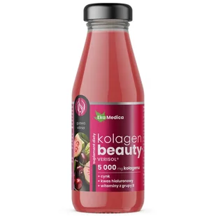 EkaMedica Kolagen Beauty, 250 ml - Włosy, skóra, paznokcie - miniaturka - grafika 1