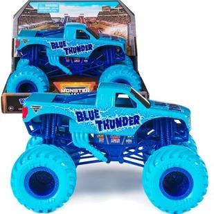 Samochód SPIN MASTER Monster Jam Blue Thunder 6056371 6056371 20144301 - Samochody i pojazdy dla dzieci - miniaturka - grafika 1