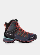 Buty trekkingowe damskie - Buty damskie Salewa Mountain Trainer Lite Mid GTX - green - miniaturka - grafika 1